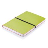 Deluxe softcover A5 notitieboek, groen