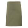 'Colours' Mid Length Apron, Olive Green, ONE, Premier