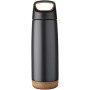Valhalla 600 ml copper vacuum insulated water bottle - Solid black