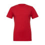 Unisex Triblend Short Sleeve Tee - Red Triblend - XS