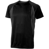 Quebec cool fit heren t-shirt met korte mouwen - Zwart - 3XL