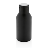 RCS gerecycled roestvrijstalen compacte fles, zwart