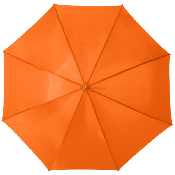 Karl 30" golfparaplu met houten handvat - Oranje