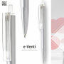 Ballpoint Pen e-Venti Silver White