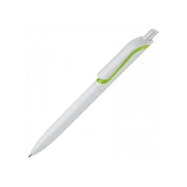Ball pen Click-Shadow protect - White / Light green