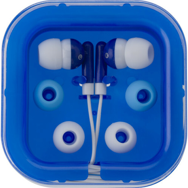 ABS oortelefoontjes Jade blauw