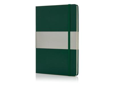 A5 hardcover notitieboek, groen A5 hardcover notitieboek, groen