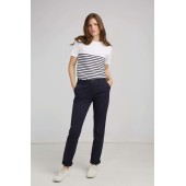 Ladies' Stretch Chino Trousers Navy XS
