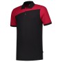 Poloshirt Bicolor Naden 202006 Black-Red XS