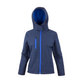 Ladies TX Performance Hooded Softshell Jacket - Navy/Royal - S (10)