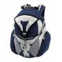600D polyester rugzak CROSS - blauw