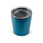 Koffiebeker metallic 180ml - Lichtblauw