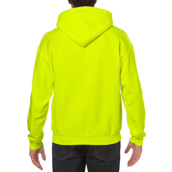 Gildan Sweater Hooded HeavyBlend for him 382 safety green L