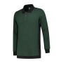 L&S Polosweater Workwear Forest Green/BK 6XL