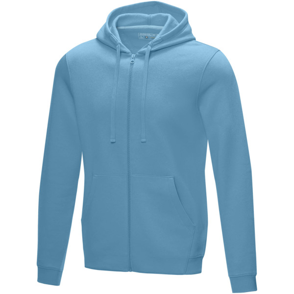 Ruby men’s GOTS organic GRS recycled full zip hoodie - NXT blue - 3XL