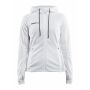 Evolve hood jacket wmn white xxl