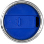 Elwood 410 ml geïsoleerde thermosbeker - Zilver/Blauw