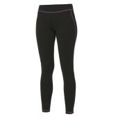 AWDis Ladies Cool Athletic Pants, Jet Black/Hot Pink, L, Just Cool