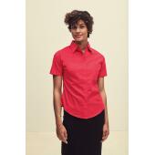 Fruit of the Loom Lady-Fit Shortsleeve Poplin Shirt