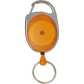 Gerlos sleutelhanger en rollerclip - Oranje