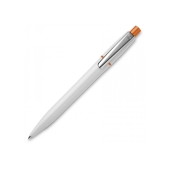 Ball pen Semyr hardcolour - White / Orange