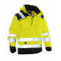 Jobman 1347 Hi-vis winter jacket star geel/zwart xxl