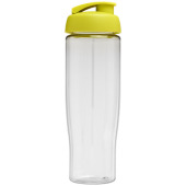 H2O Active® Tempo 700 ml sportfles met flipcapdeksel - Transparant/Lime