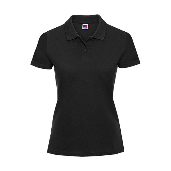 Ladies' Classic Cotton Polo - Black - XL