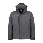 Santino Softshell Jacket  Stockholm Graphite 4XL