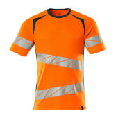 hi-vis oranje/donkerpetrol