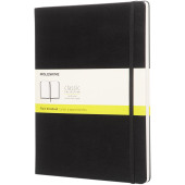 Classic XL hardcover notitieboek - effen - Zwart