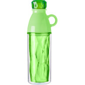 Kunststof dubbelwandige drinkfles (500 ml) Kunststof dubbelwandige drinkfles (500 ml)