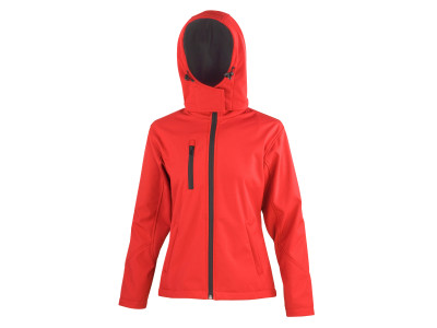 Core Ladies Tx Performance Hooded Soft Shell Jacket