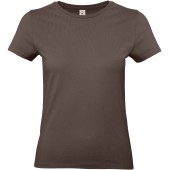 #E190 Ladies' T-shirt Brown XL