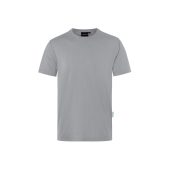 TM 9 Men's Workwear T-Shirt Casual-Flair, from Sustainable Material , 51% GRS Certified Recycled Polyester / 46% Conventional Cotton / 3% Conventional Elastane - platinum grey - 2XL