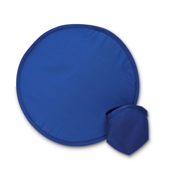 Opvouwbare polyester frisbee in etui