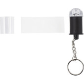 ABS sleutelhanger met lampje neutraal