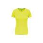 Functioneel damessportshirt Fluorescent Yellow XXL