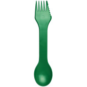 Epsy 3-in-1 lepel, vork en mes - Groen