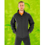 Men's Recycled 2-Layer Printable Softshell Jacket - Black - S