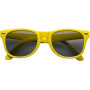 PC and PVC sunglasses Kenzie yellow