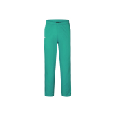 HM 14 Slip-on Trousers Essential , from Sustainable Material , 65% GRS Certified Recycled Polyester / 35% Conventional Cotton - emerald green - 2XL