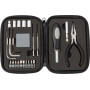 Bonded leather case tool kit Lani black