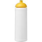 Baseline® Plus 750 ml drikkeflaske med kuppelformet låg - Hvid/Gul