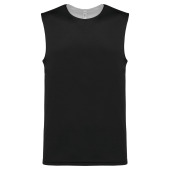 Unisex Omkeerbaar Sportshirt Black / White XS