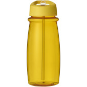 H2O Active® Pulse 600 ml sportfles met tuitdeksel - Geel