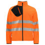 6432 Softshell Jacket HV Orange/Black 3XL