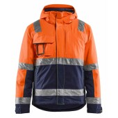 High Vis Oranje/Marineblauw