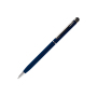 Balpen stylus metaal - Donkerblauw