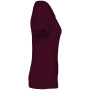 Ecologisch dames T-shirt Dark Cherry XXL